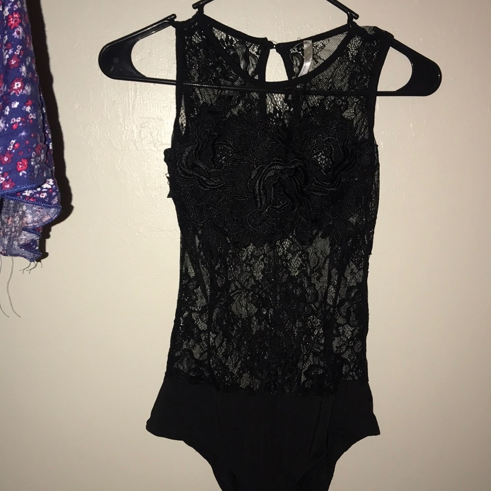 Black sexy one piece